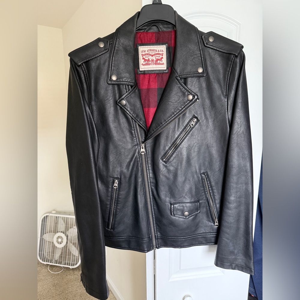 Levi’s leather biker jacket